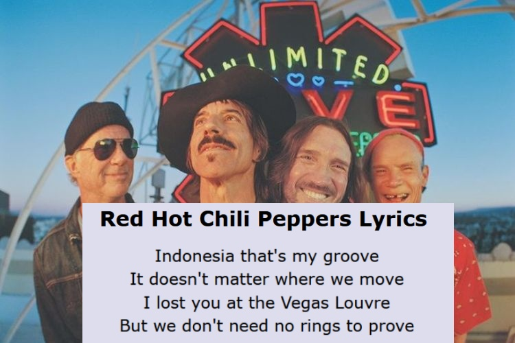 Red Hot Chili Peppers Punya Lagu Berlirik Indonesia Ternyata Anthony Kiedis Juga Punya Tato