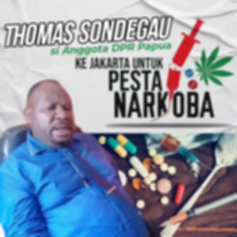 Diciduk pakai narkoba bareng wanita di Jakarta, begini nasib Thomas Sondegau anggota DPR Papua yang foto tampangnya jadi sorotan.