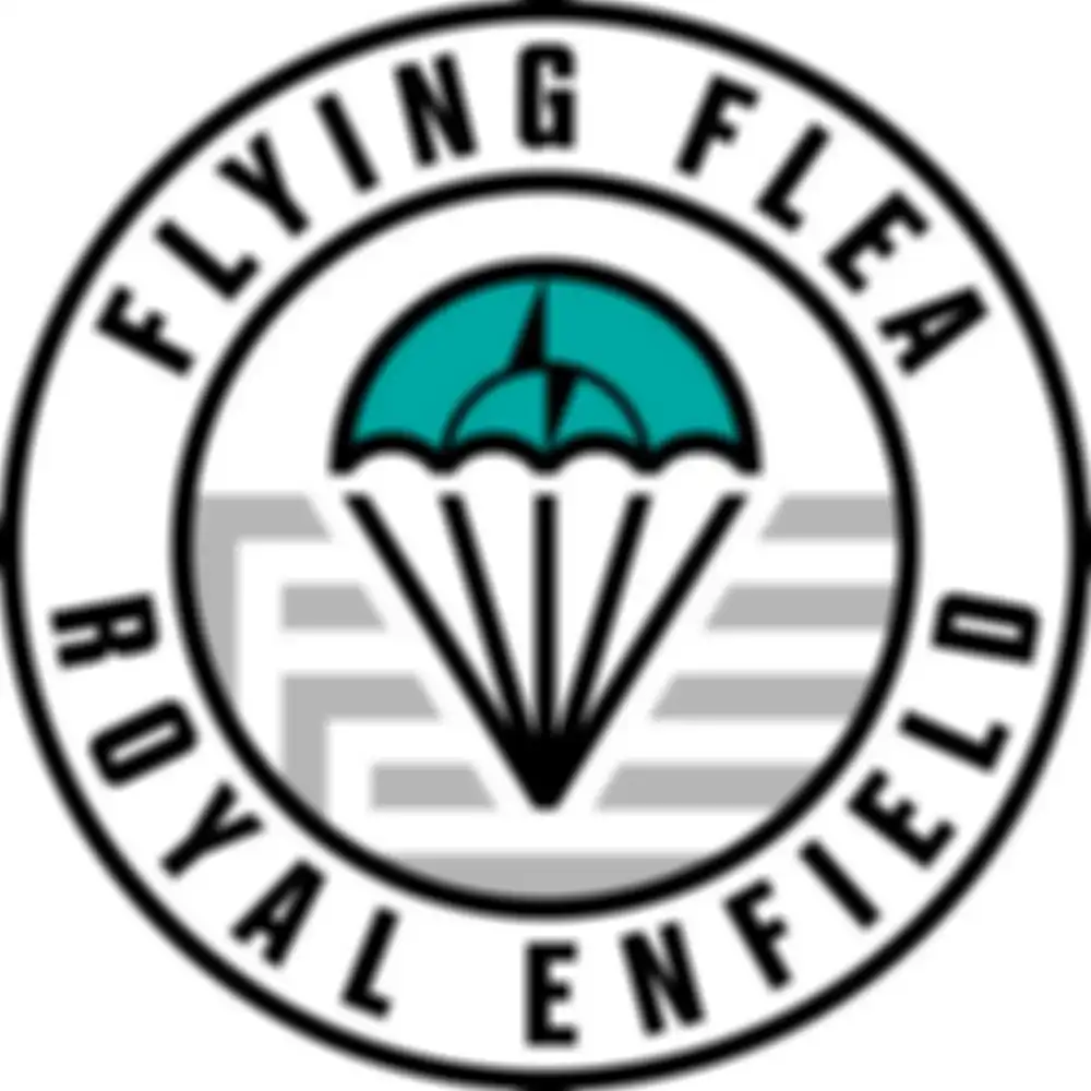 Logo Flying Flea di motor listrik baru Royal Enfield.