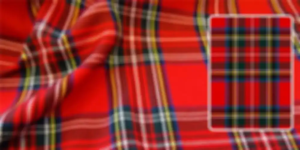 Jenis motif plaid: Tartan