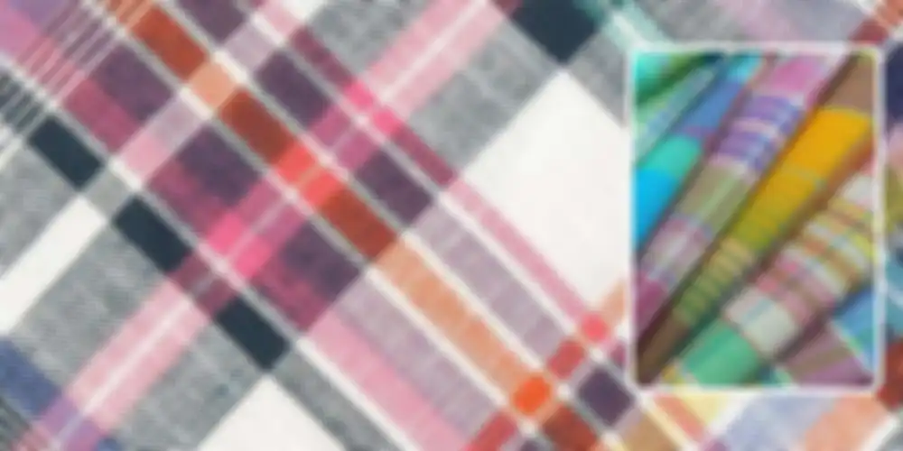 Jenis motif kotak-kotak: Madras