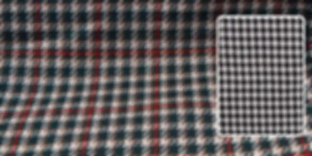 Jenis motif kotak-kotak: Houndstooth