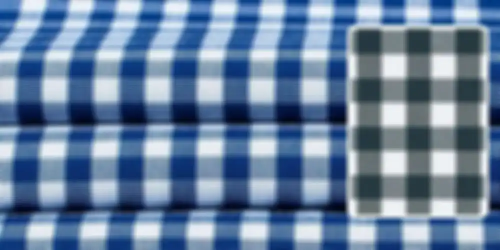Jenis motif kotak-kotak: gingham