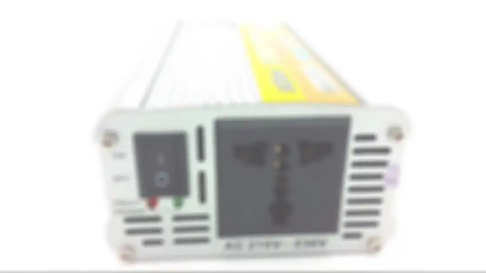 Out put power jadi 210 - 230 volt langsung dicolok ke listrik rumah