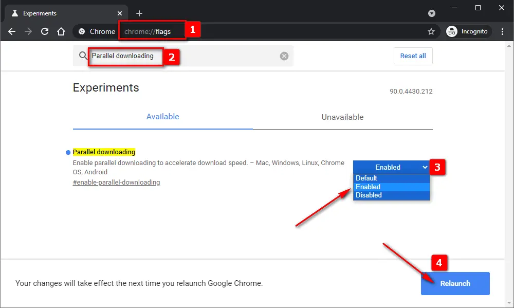 Cara mempercepat download di Google Chrome