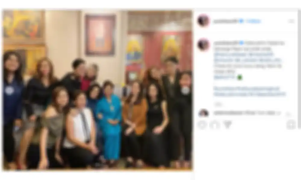 Kunjungan silahturahmi Yuni Shara ke rumah mantan suami, Henry Siahaan bersama keluarga
