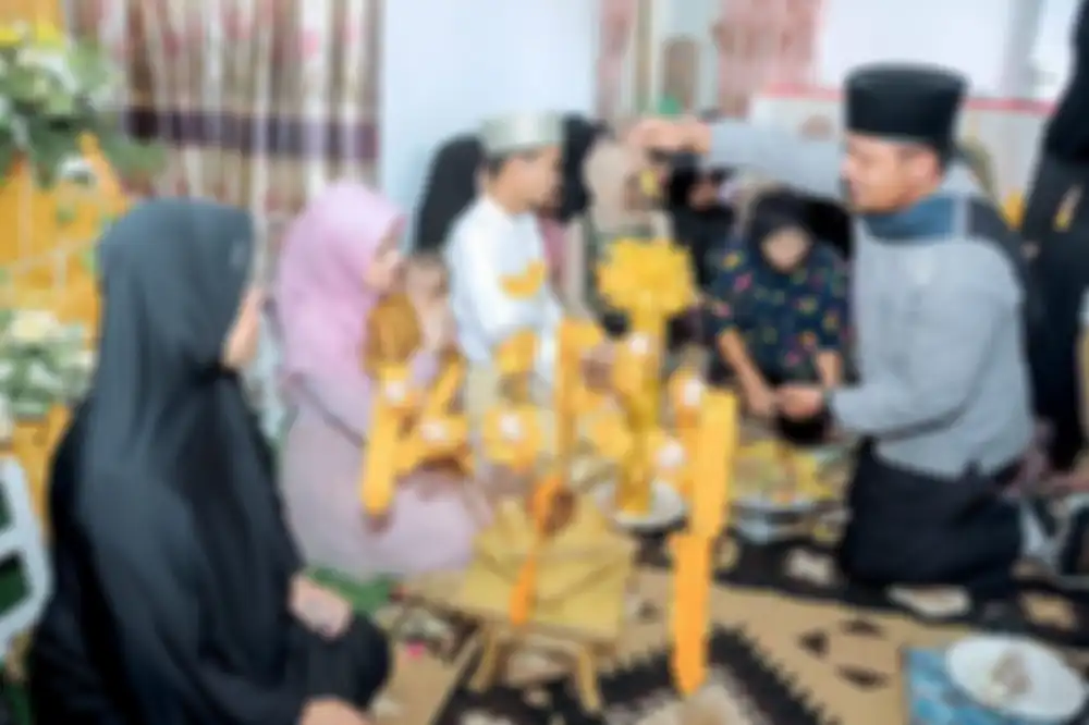 Sebelum ditolak masuk Singapura, UAS baru selesai menggelar ritual orang Melayu untuk anaknya yang baru lahir pada 17 Februari 2022.