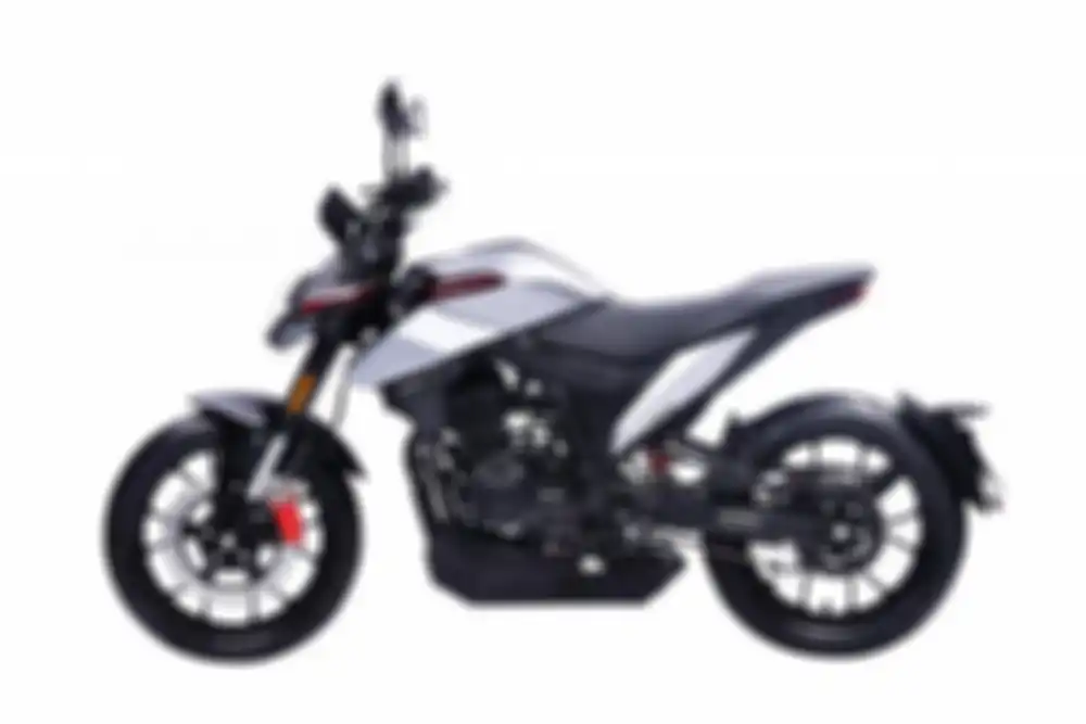 Desain Malaguti Drakon 125 keren dan simple, knlapot ada pada bawah mesin