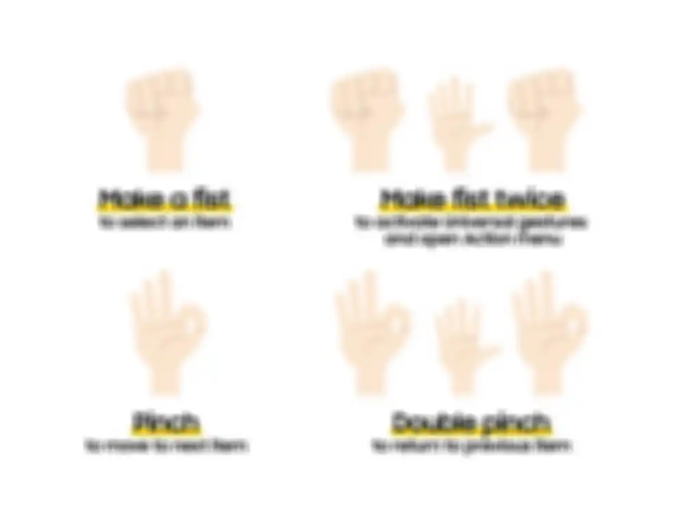 Universal Gestures di Samsung Galaxy Watch
