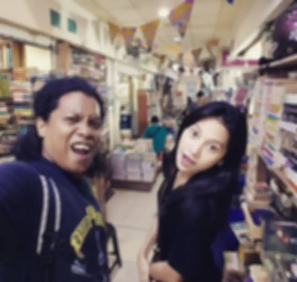 Indah Permatasari dan Arie Kriting
