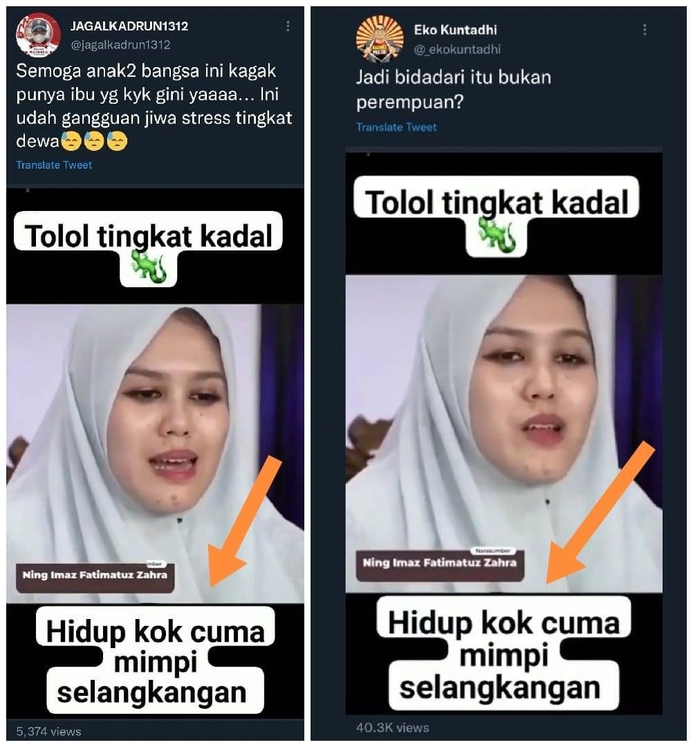 Ustazah Ning Imaz ternyata sudah dicekoki ilmu begini sedari kecil. Dia baru-baru ini dihina Eko Kuntadhi. Foto sosoknya ramai dibahas.