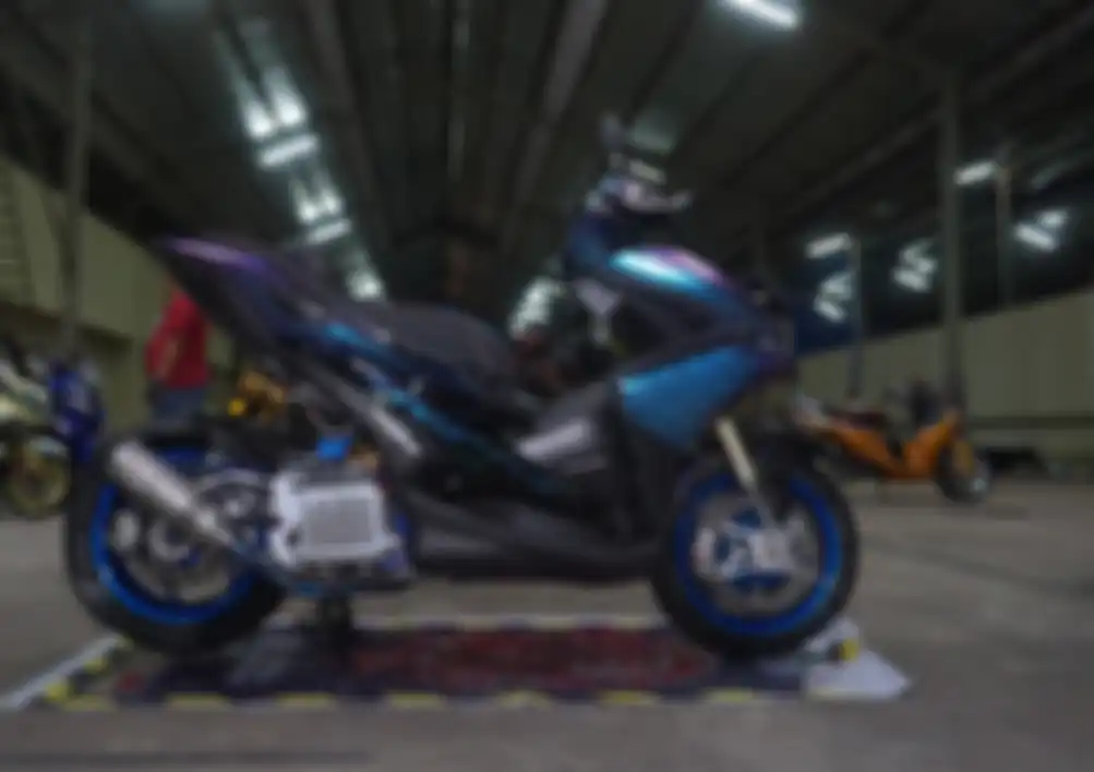 Yamaha Aerox 155 karya Majid (Kang Carbon).
