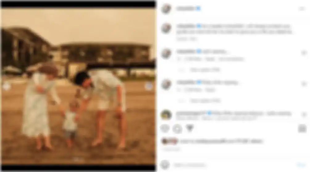 Rizky Billar unggah foto liburan bareng Lesti Kejora dan Abang L