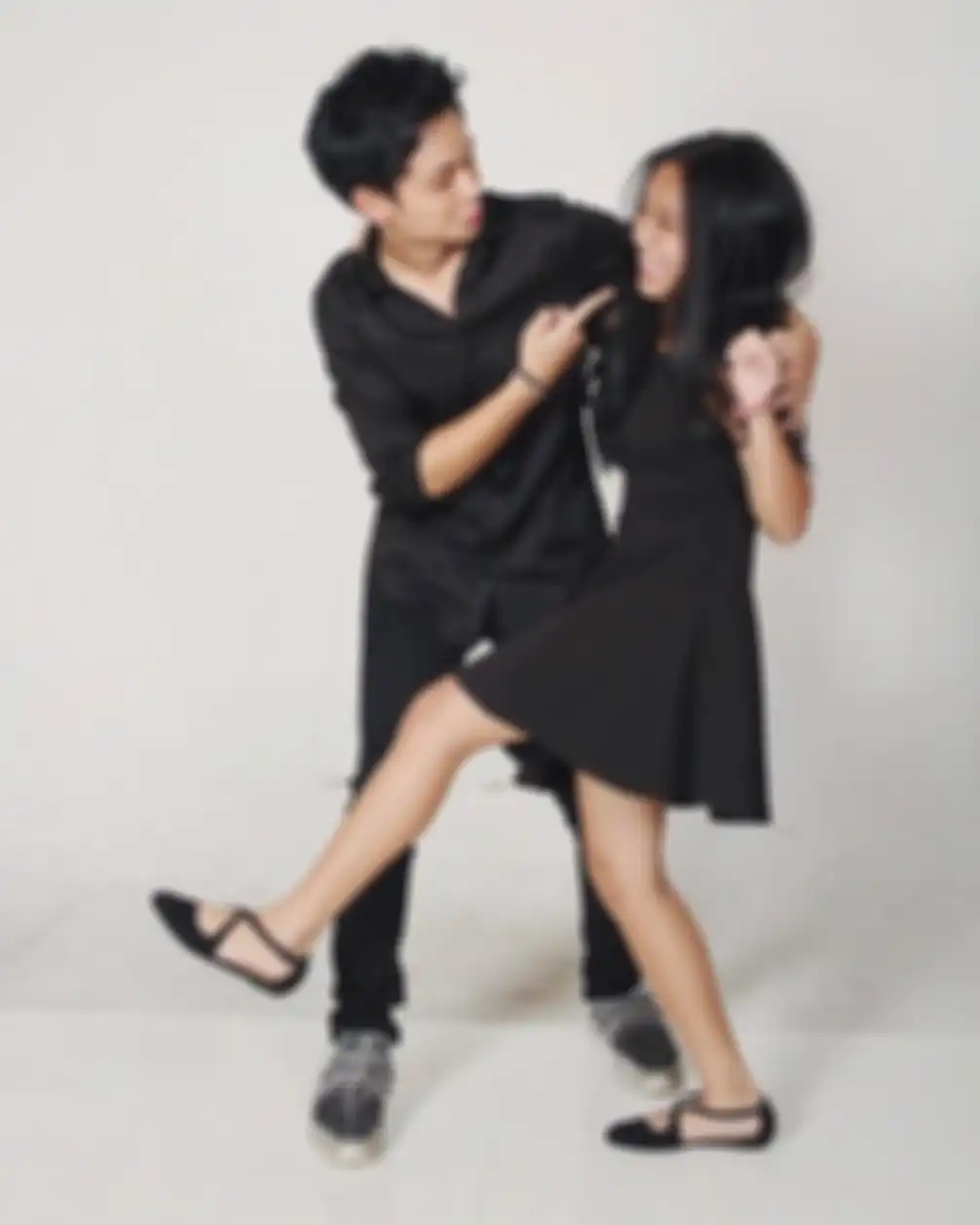 Gaya kompak Randy Martin dan Vanessa Audy