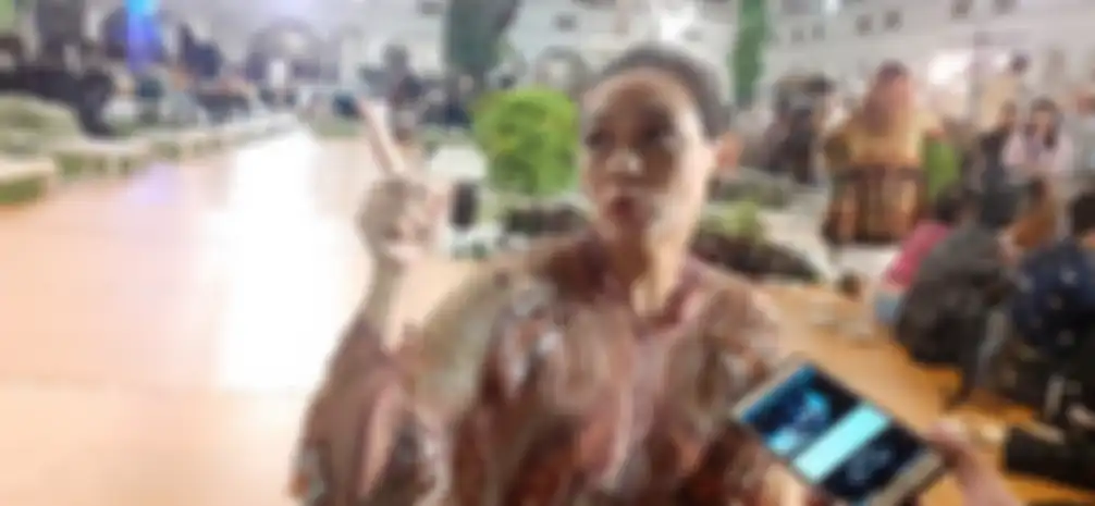 Ine Febriyanti saat ditemui Grid.ID di Hotel Majapahit Surabaya, Jawa Timur.