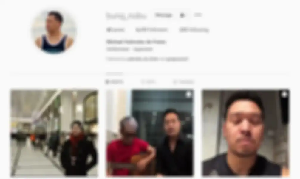 Akun Instagram kedua Michael Yukinobu