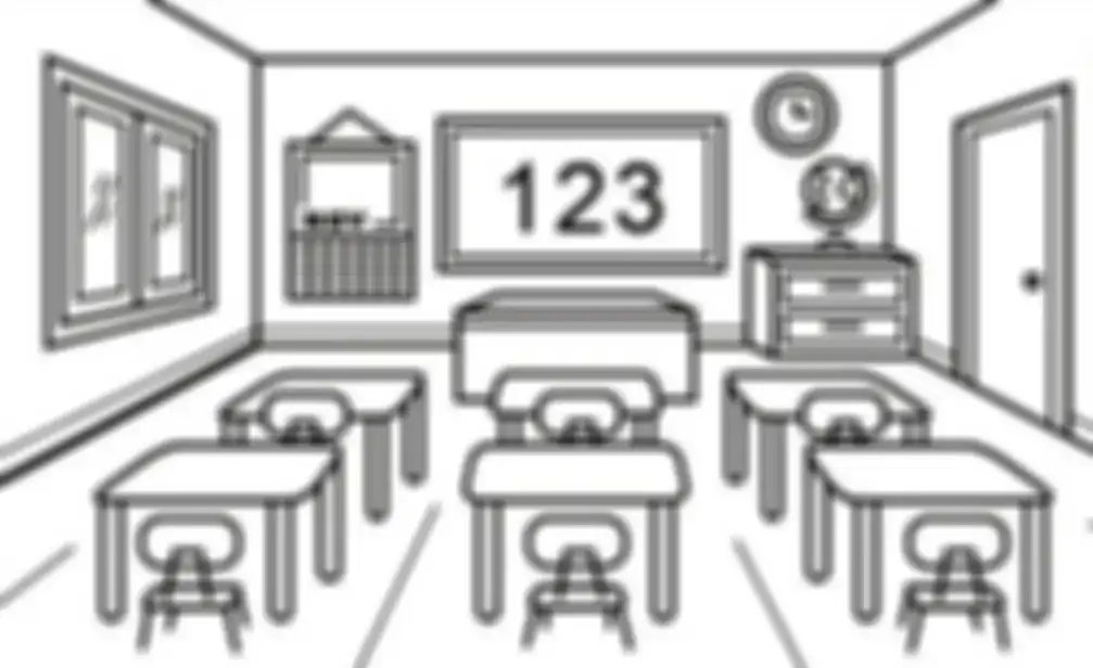 Contoh gambar ruang kelas favorit 