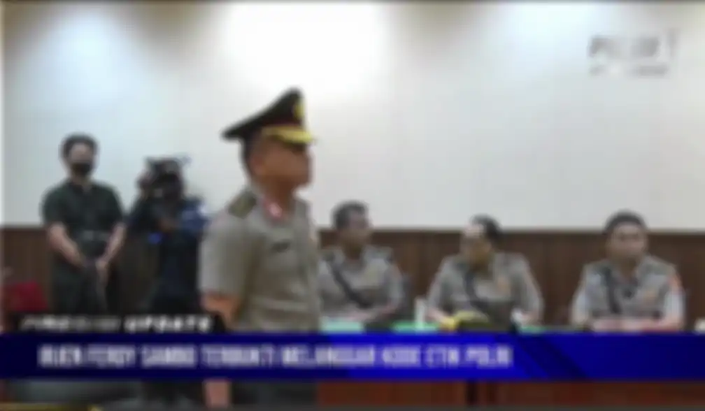 Ferdy Sambo minta 2 anak buahnya dibebaskan dari tuduhan obstruction of justice terkait kasus pembunuhan Brigadir J.