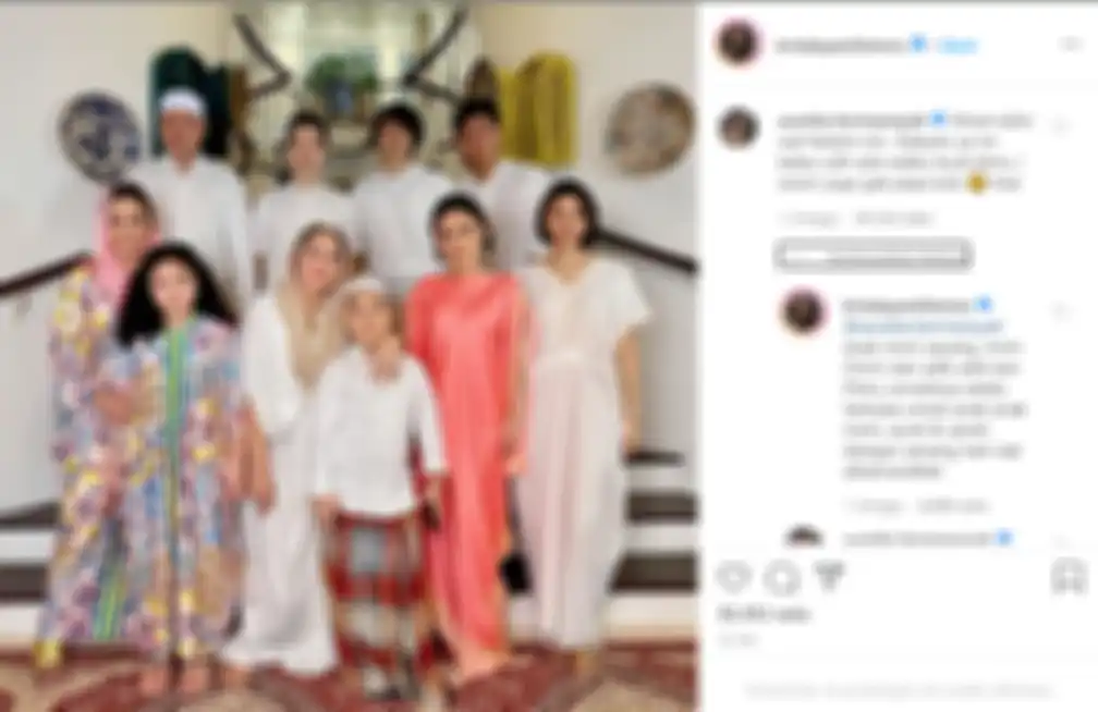 Unggahan KD yang mendapat komentar menohok dari Aurel Hermansyah