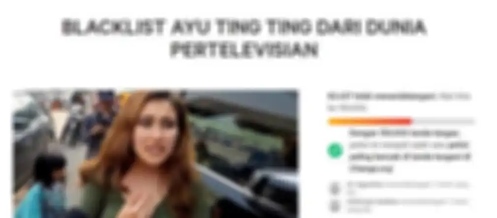 Petisi Ayu Ting Ting