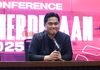 Tanggapan Erick Thohir saat Lihat Timnas Putri Indonesia Kalah Telak dari Thailand