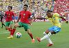 Hasil Piala Dunia 2026 - Duel Ranking Top 10 Tak Jamin Laga Seru, Brasil Vs Maroko Berakhir Tanpa Pemenang