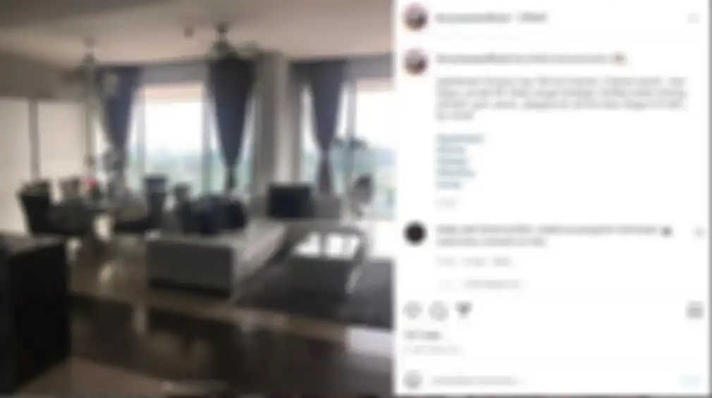 Venna Melinda jual apartemen