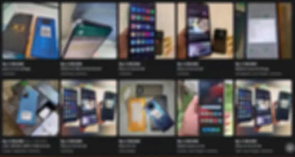 Harga HP Second POCO X3 NFC di Facebook Marketplace