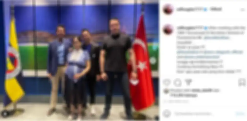 Raffi Ahmad dan Nagita Slavina usai rapat dengan bos sepak bola Fenerbahce
