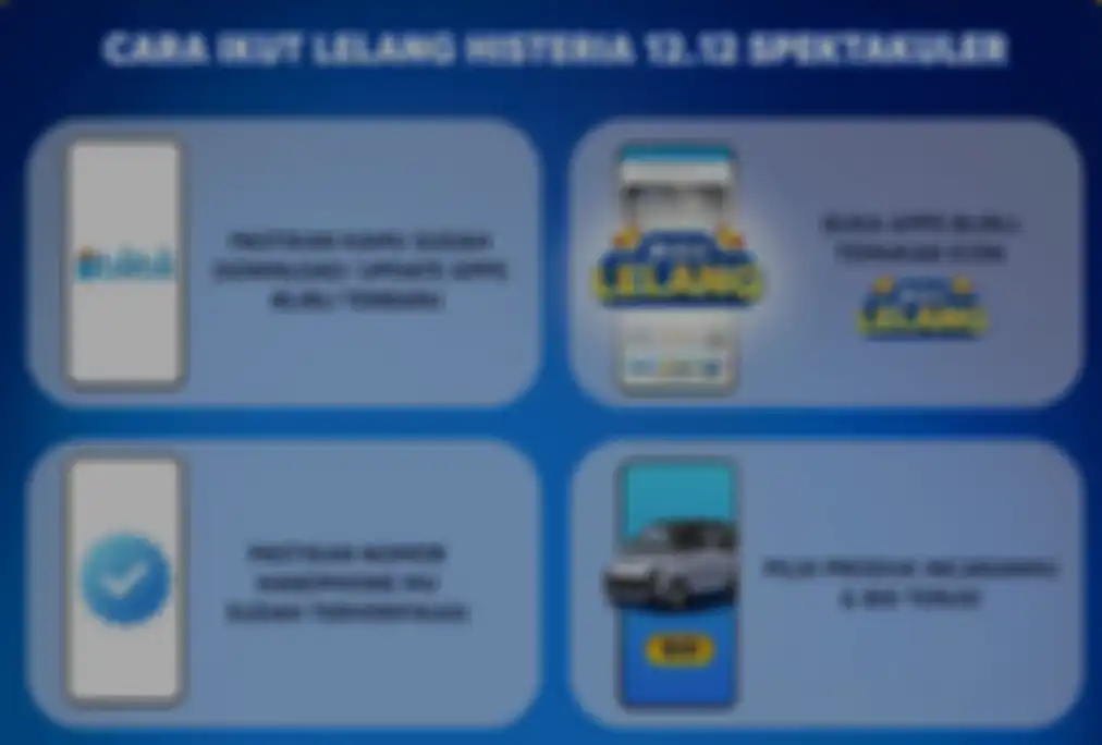Cara ikut lelang iPhone 13 Pro Max di BliBli Histeria 12.12