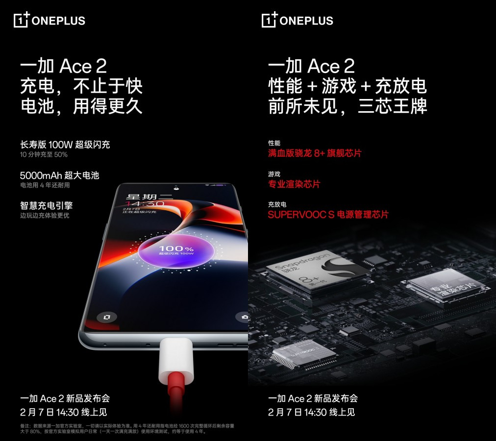 Bocoran spesifikasi OnePlus Ace 2