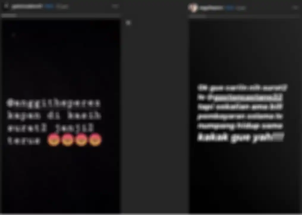 Debat di Instastory