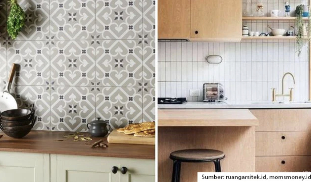 Inilah desain keramik dinding dapur motif kotak aesthet yang bikin ruang masak selalu tampak kinclong. Lihat 7 foto referensinya yuk.