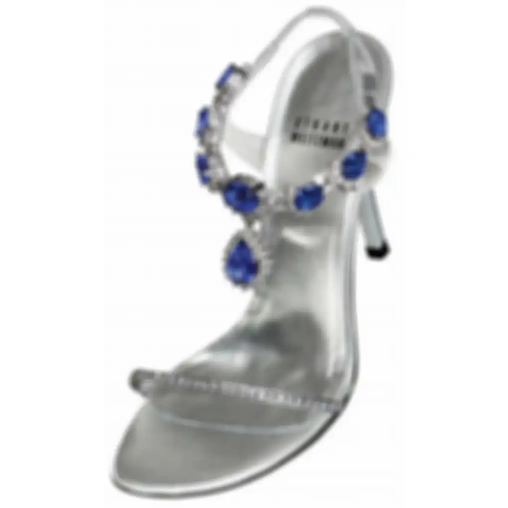 Stuart Weitzman Tanzanite Heel seharga Rp 2,8 miliar