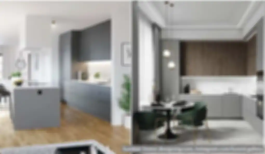 Desain dapur minimalis nan elegan ini mampu mencuri perhatian Ibu RT karena pilihan warna ini. Bukan lagi putih. Ini foto tampilan hasilnya.