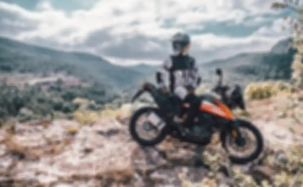 KTM 250 Adventure.