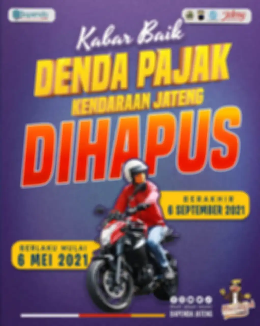 Denda pajak kendaraan dihapus selama 4 bulan di Jateng, mantap!