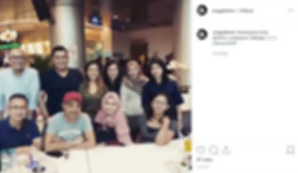 Anggraini reuni bersama teman-teman SMP nya