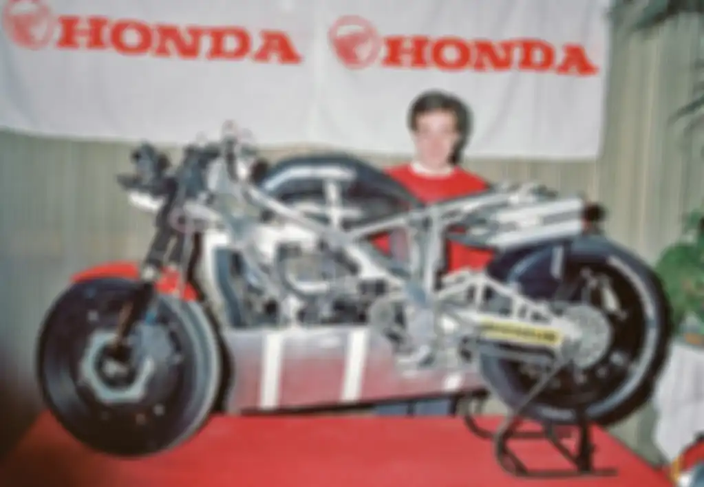 Freddie Spencer dan Honda NSR500 tunggangannya