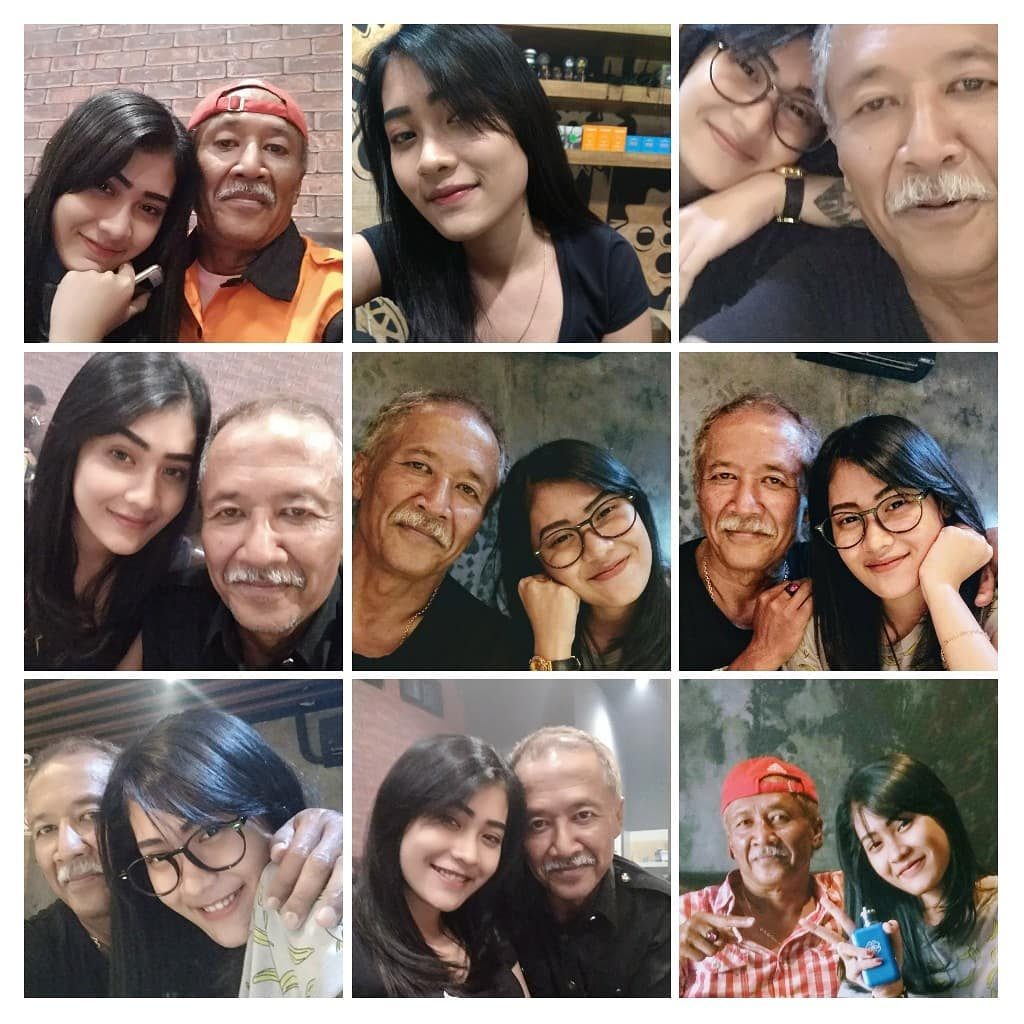 Perkenalkan, Inilah Kakek Sugiono dari Indonesia, Tak Bosan-Bosan Posting  Foto Bareng Gadis-Gadis ABG Cantik, Netizen: Burung Perkututnya Kena Azab -  Page all
