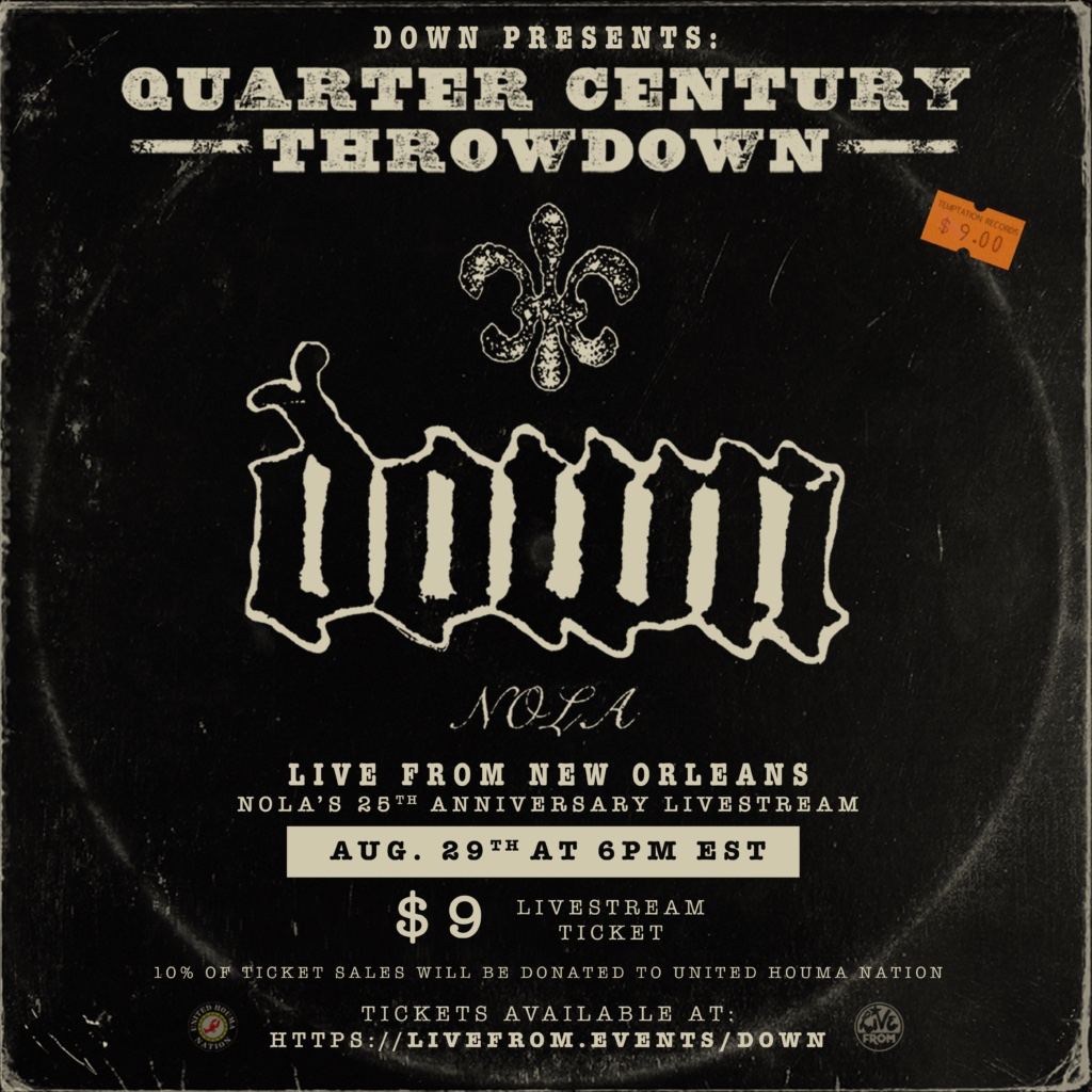 Poster virtual konser Down