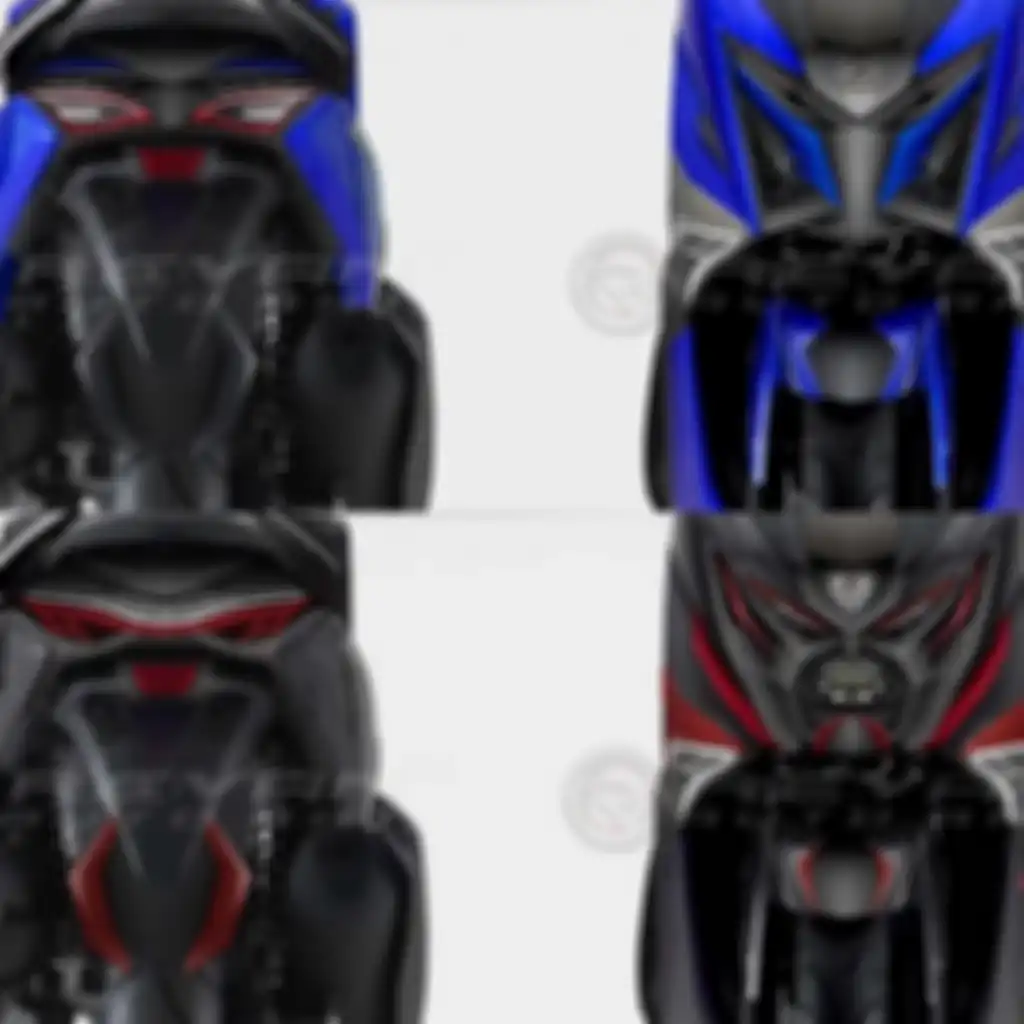 Hasil renderan Yamaha NMAX facelift Megatron dan Optimus
