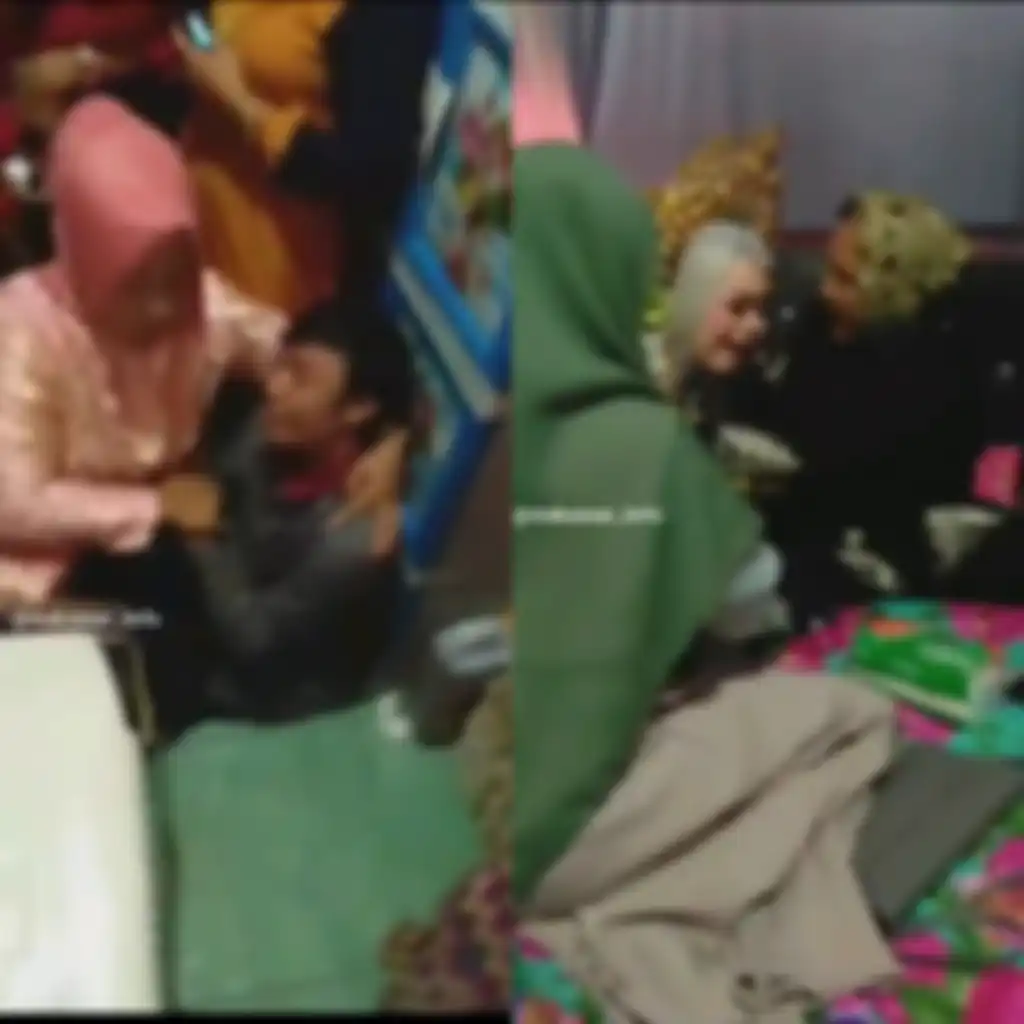 Seorang pria menerobos masuk ke kamar pengantin dan menangis tersedu-sedu