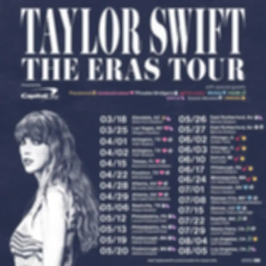 Poster tur Taylor Swift The Eras Tour