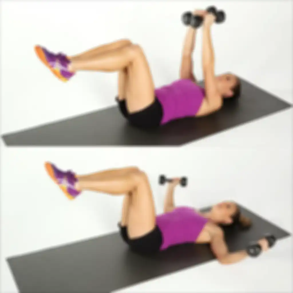Chest fly, olahraga mengecilkan lengan sambil tiduran