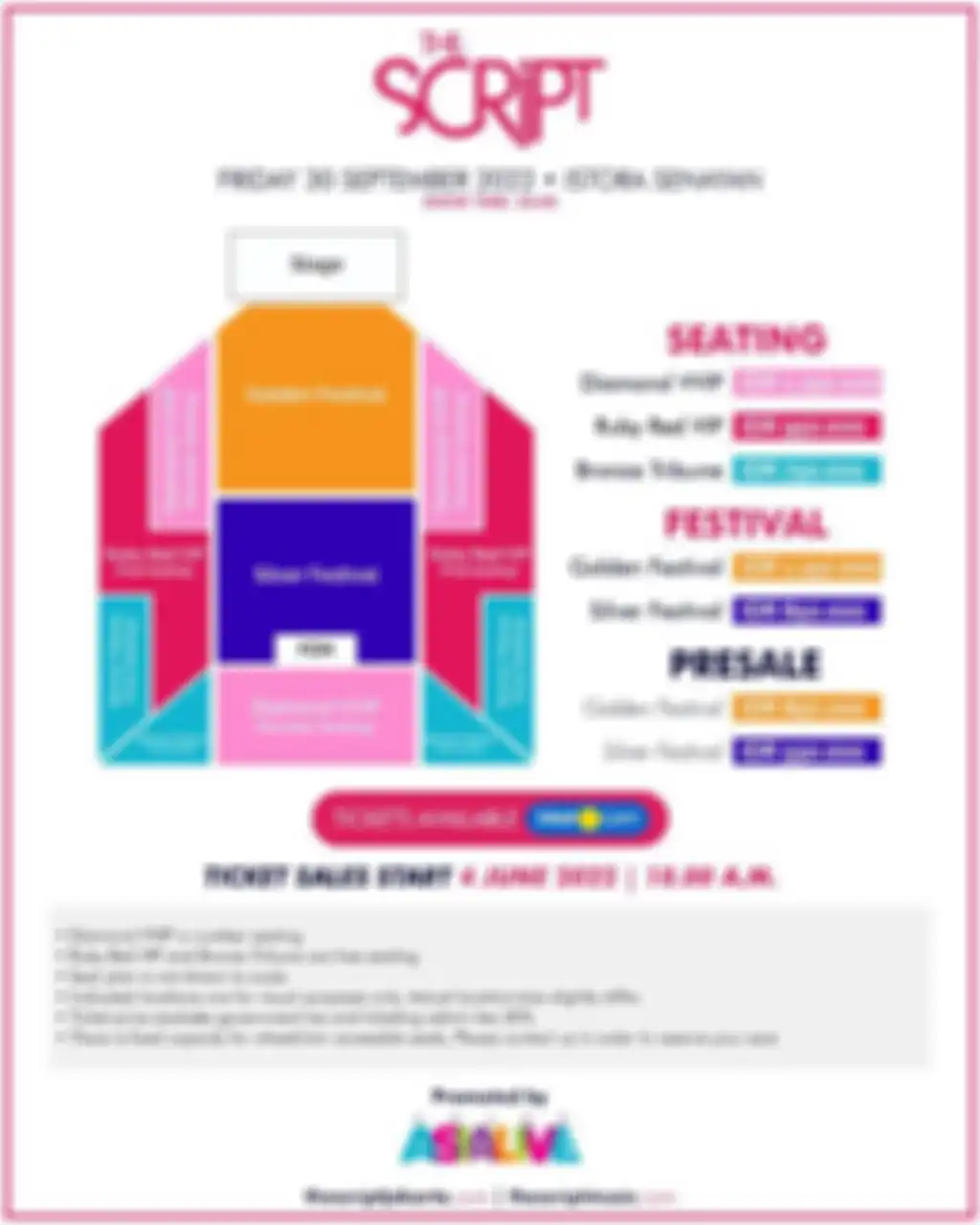 tiket konser The Script