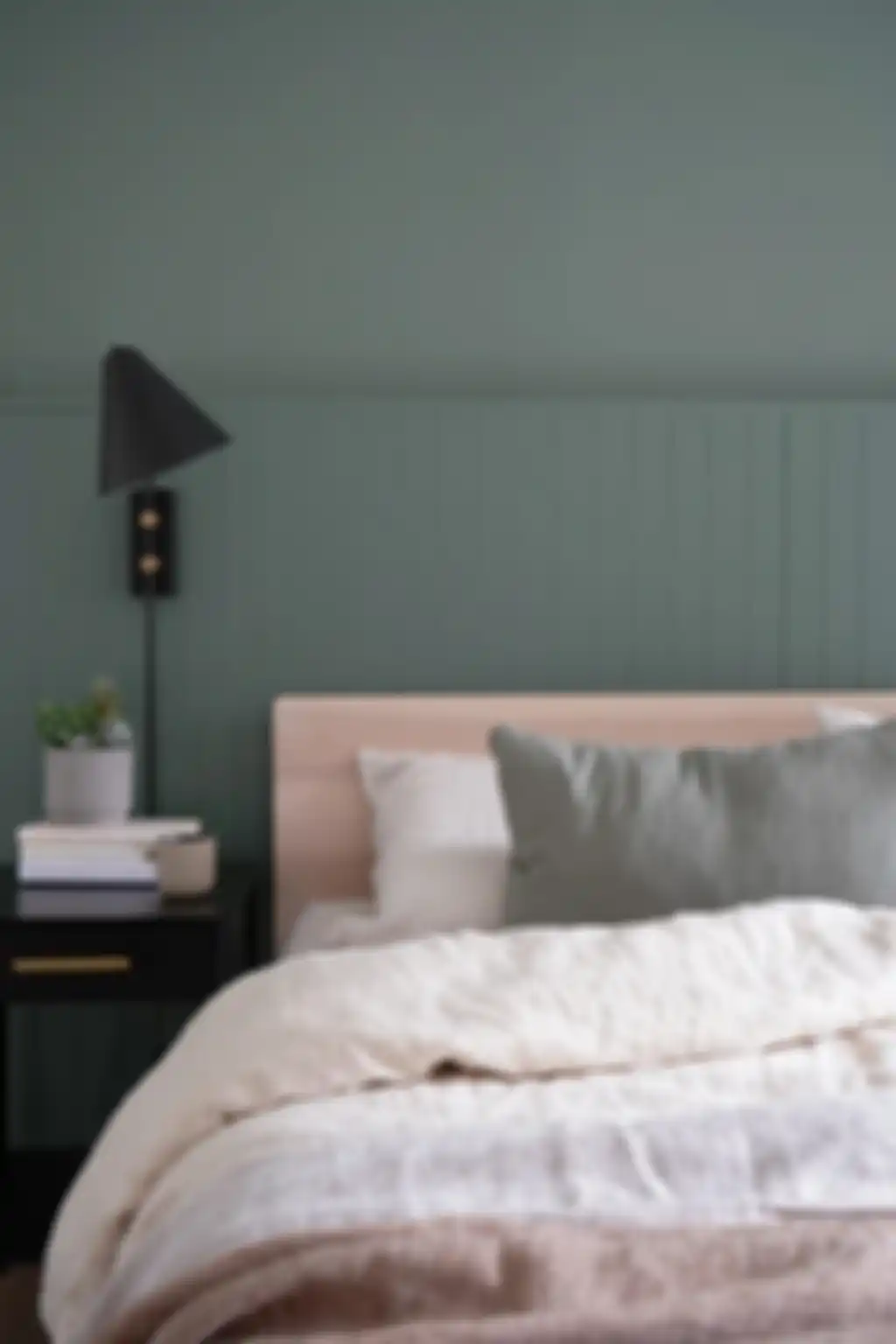Sage minimalis room 