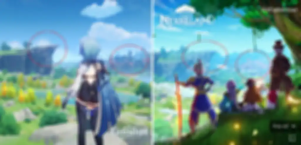 Perbandingan dunia Genshin Impact dan The Legend of Neverland