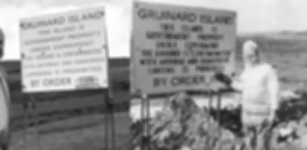 Pulau Gruinard yang terkontaminasi anthrax yang rencananya digunakan Inggris untuk menyerang Jerman.