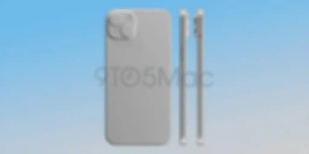 Render desain iPhone 15 dan iPhone 15 Plus dari beberapa angle.